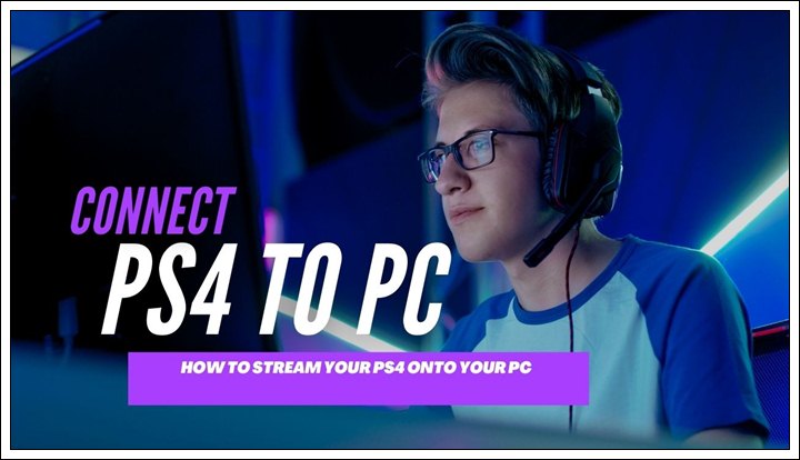 how to connect ps4 to pc