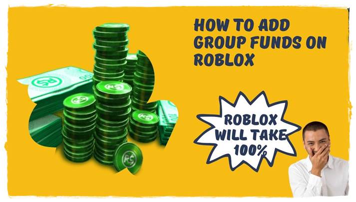 how to add group funds to roblox group