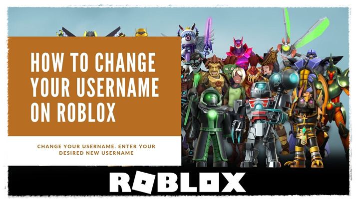 how to change your username on roblox