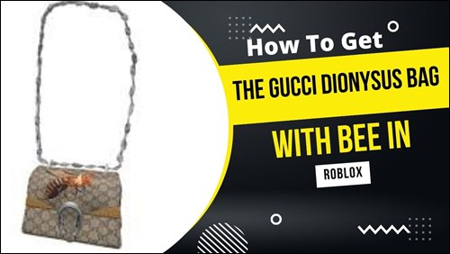gucci dionysus bag with bee original price roblox