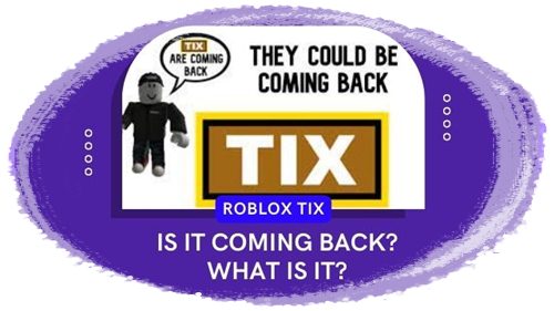 what are tix on roblox