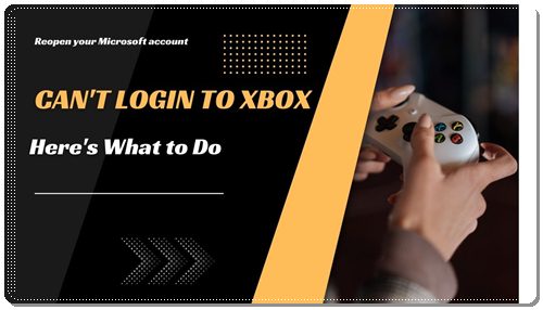Can't Login to Xbox