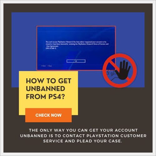 how to get unbanned from psn