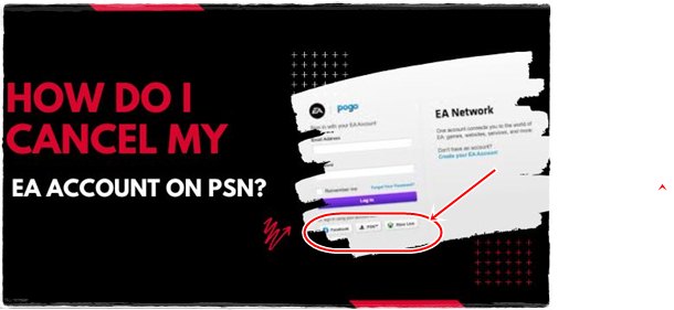 How do I cancel my EA account on PSN