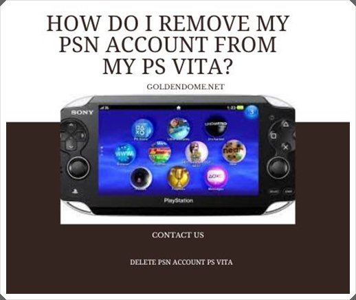 delete psn account ps vita