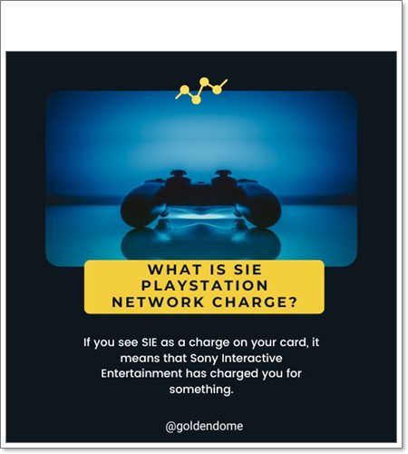what is sie playstation network charge